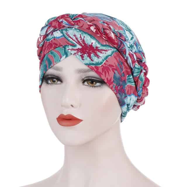 Bordeaux Chemo Turban Tørklæde - Léonce